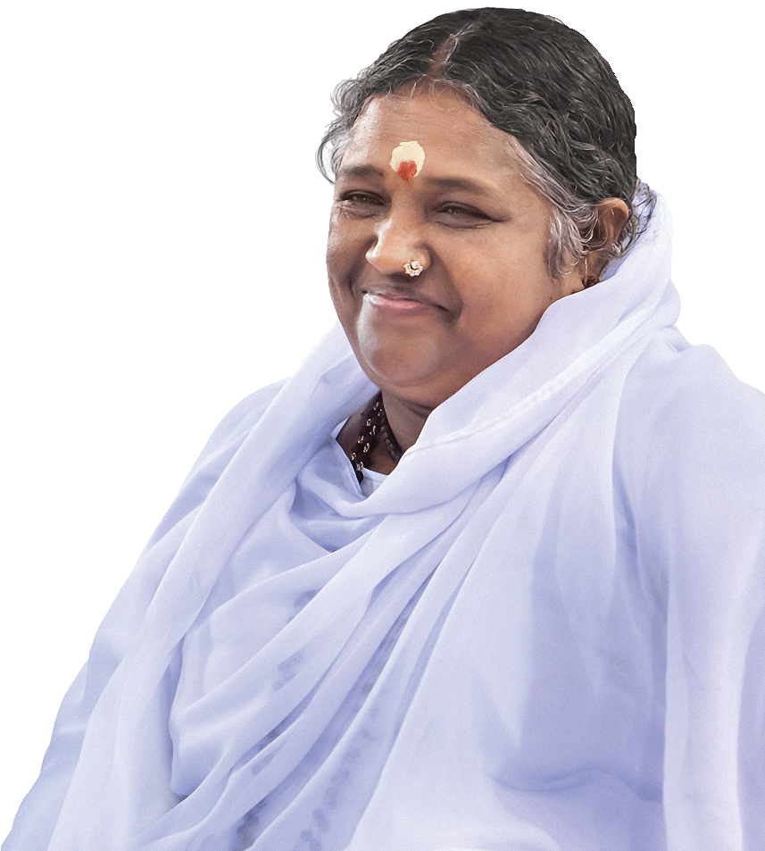 Amma smiling